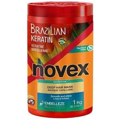 Novex Health & Beauty #1000g Novex Brazilian Keratin Mask Conditioner 400/1000 g