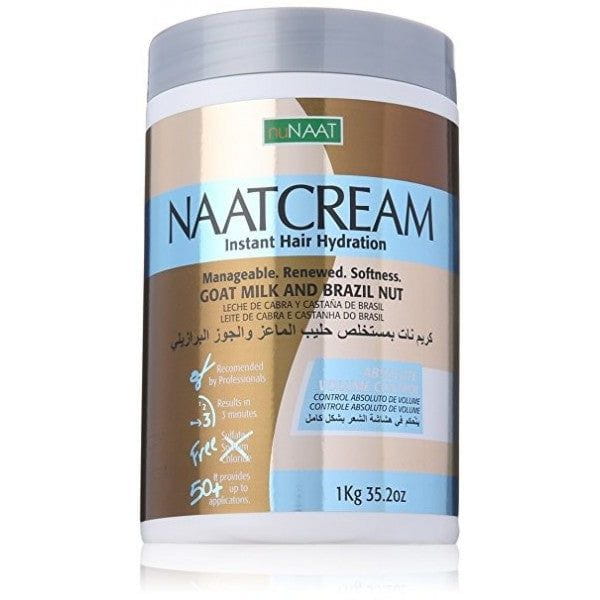 nuNAAT NuNaat Cream Instant Hair Hydration Goat Milk & Brazil Nut 1kg