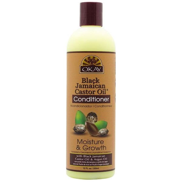 Okay Black Jamaican Castor Oil Conditioner Moisture & Growth 355ml