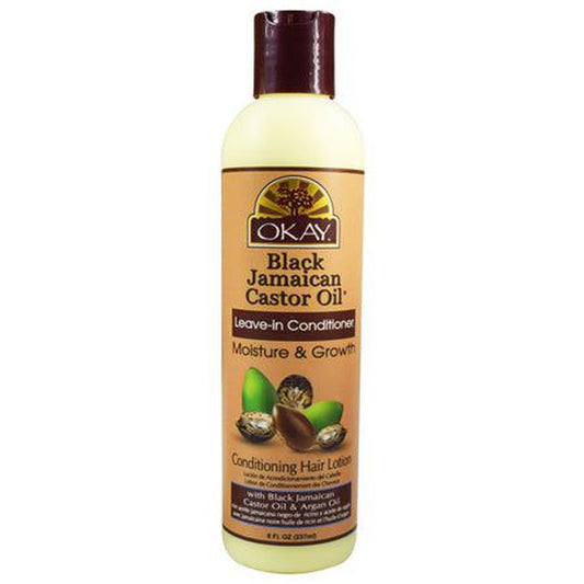 Okay Okay Black Jamaican Castor Oil Leave-In Conditioner Moisture&Growth 237ml