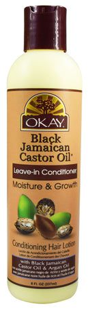 Okay Okay Black Jamaican Castor Oil Leave-In Conditioner Moisture&Growth 237ml