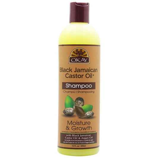 Okay Okay Black Jamaican Castor Oil Shampoo Moisture & Growth 355ml