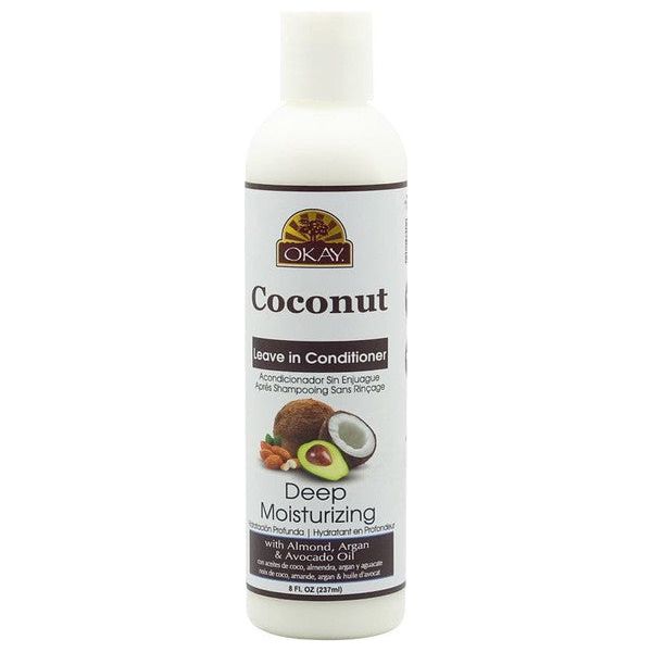 Okay Coconut Leave-In Conditioner Deep Moisturizing 237ml