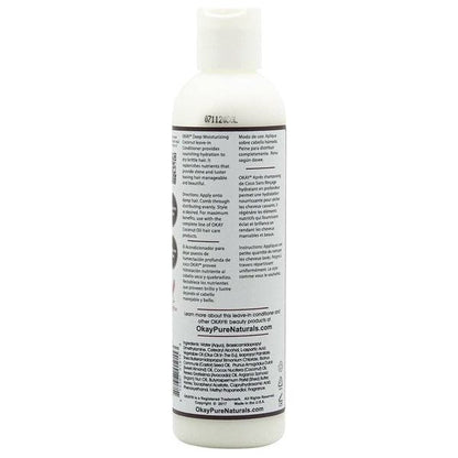 Okay Coconut Leave-In Conditioner Deep Moisturizing 237ml