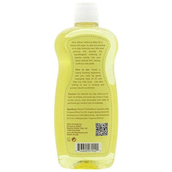 Olive Babies Softening Baby Oil 355ml