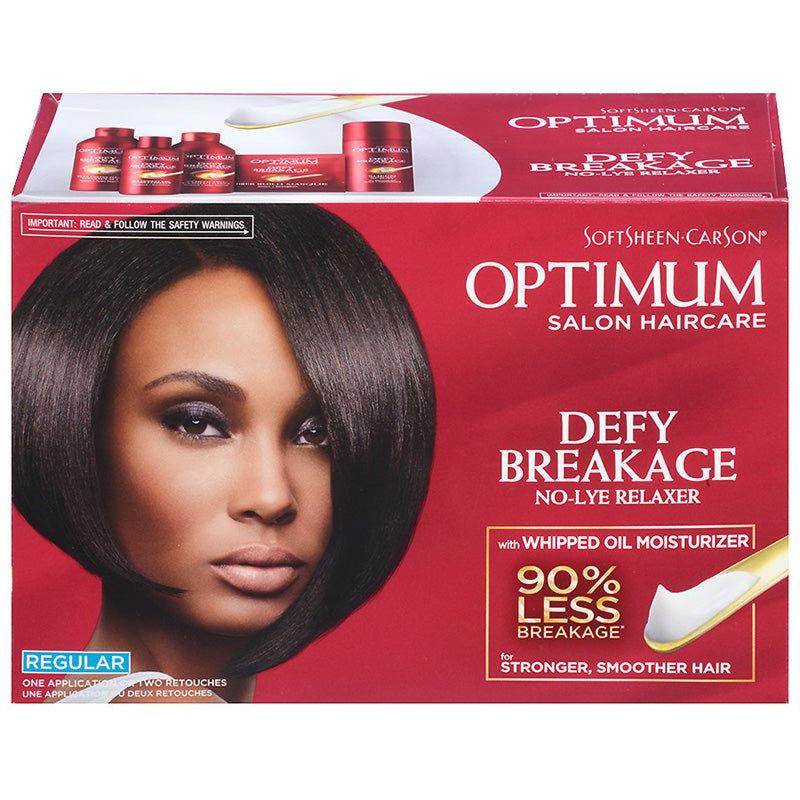 Optimum Health & Beauty SoftSheen Carson Optimum Care Salon Collection No Lye Relaxer 1 Application, Regular