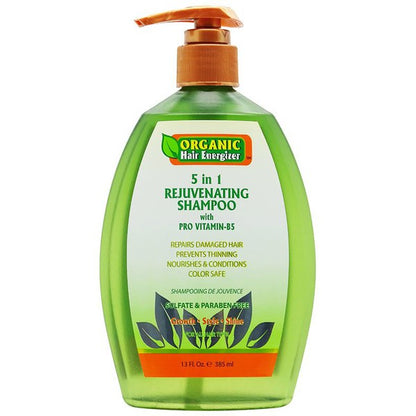 Organic Hair Energizer Organic Hair Energizer 5 in 1 Rejuvenating Shampoo 385ml