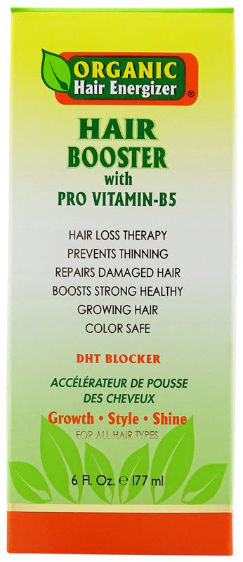 Organic Hair Energizer Organic Hair Energizer Hair Booster with Pro Vitamin-B5 177ml