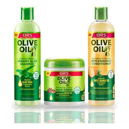 ORS Health & Beauty Olive Oil Cleansing, Nourishing & Fortifying Bundle - ORS