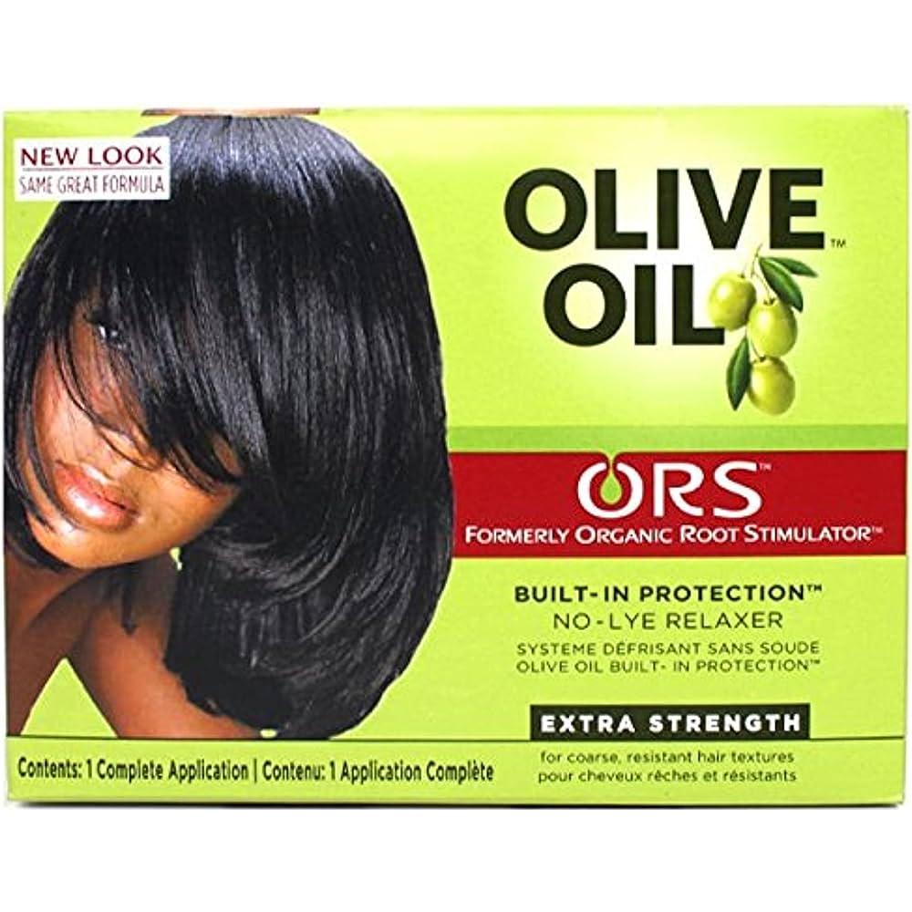 ORS Health & Beauty Organic Root Stimulator Olive Oil No Lye Relaxer, Extra Strength