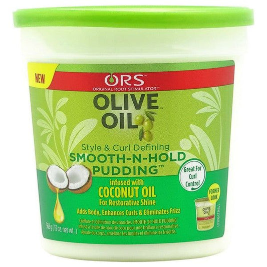 ORS Health & Beauty Organic Root Stimulator Olive Oil Smooth-n-Hold Pudding 384ml