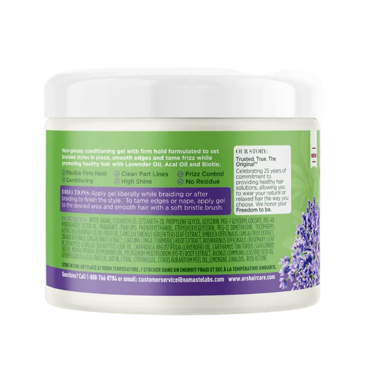 ORS Health & Beauty ORS - Gel coiffant et pour tresses Braidzone à l'huile d'olive– 237 ml