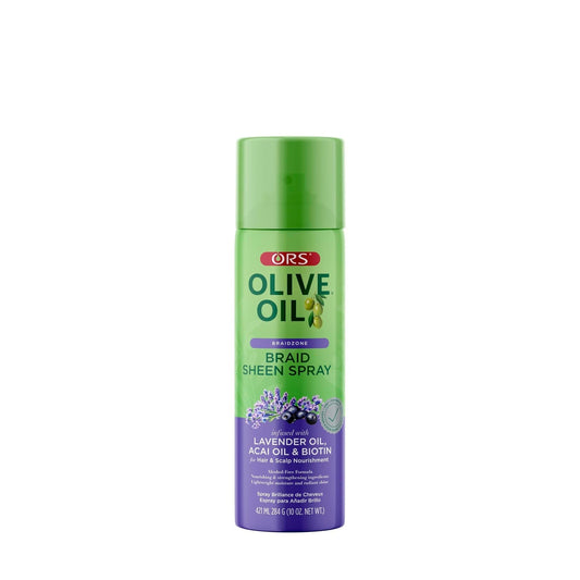 ORS Health & Beauty ORS Olive Oil Braidzone Braid Sheen Spray for Hair & Scalp Nourishment (10.0 OZ)