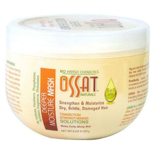 Ossat Health & Beauty Ossat Deeper Moisture Mask Strengthen & Moisturize Dry, Brittle Damaged Hair 227