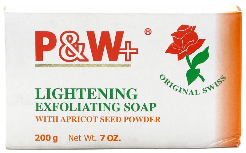 P&W+ P&W Lightening Exfoliating Soap With Apricot Seed Powder 200G