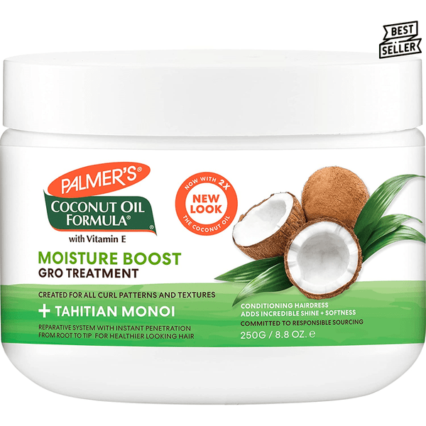 Palmer's Health & Beauty Palmer's Coconut Oil Formula Coconut Oil Moisture Gro Hairdress 250g