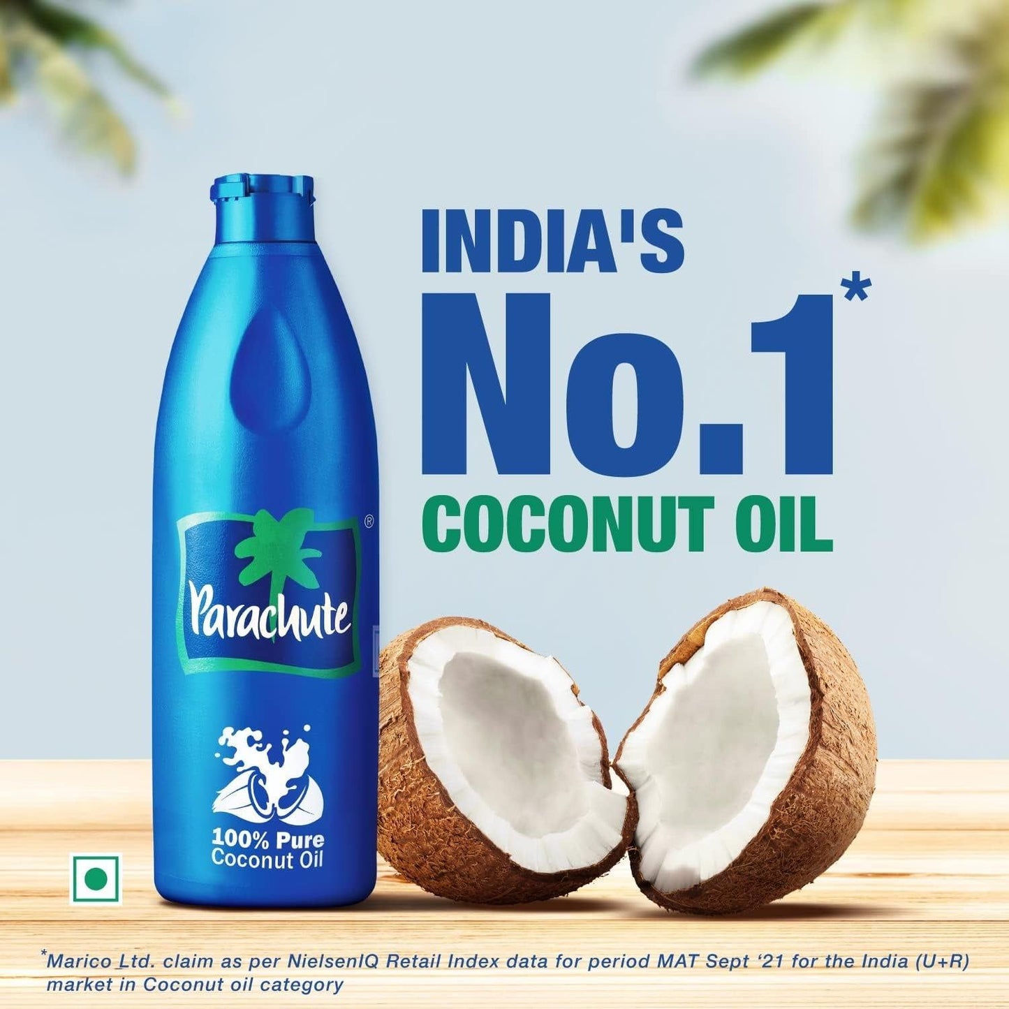 Parachute Health & Beauty Parachute 100% Pure Coconut Oil - 500ml / 200ml