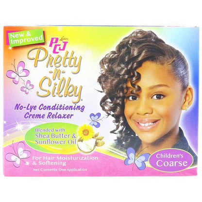 PCJ PCJ Pretty n Silky No-Lye Conditioning Creme Relaxer, Children's Coarse