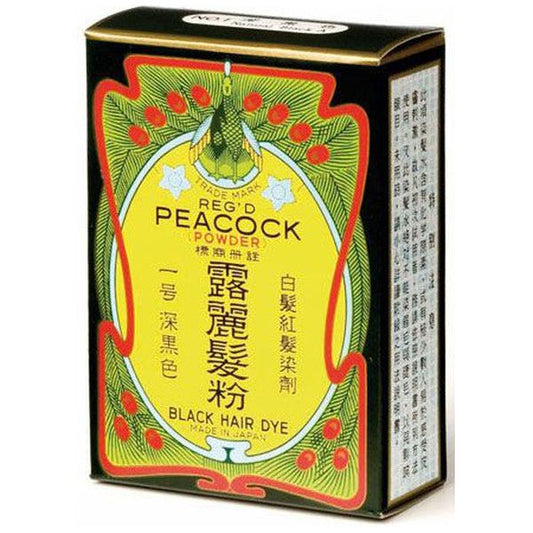 Peacock Health & Beauty Peacock Hair Dye Powder Natural Black 6G