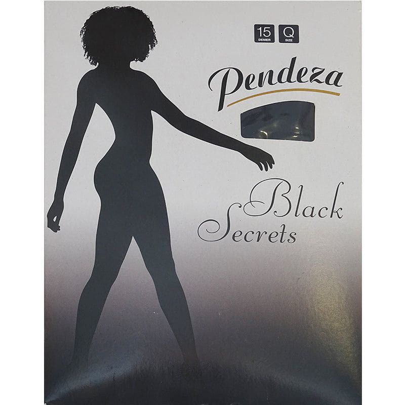 Pendeza Pendeza Pantyhose Black Secrets Q