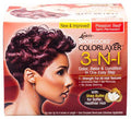 Pink Pink Shortlooks Colorlaxer Kit 3-N-1 Kit Passion Red Lusters Shortlooks ColorLaxer  Semi-Permanent 3 IN 1 Color, Relax & Condition