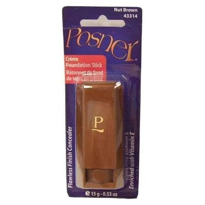 Posner Health & Beauty Posner Found. Stick Nut Brown.:43314 Posner Creme Foundation Stick 15 g