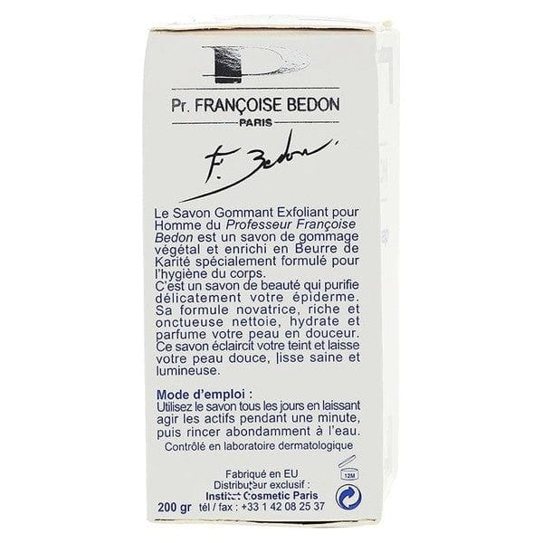 Pr. Francoise Bedon Health & Beauty Pr.Francoise Bedon Scrubbing Exfoliating Soap Shea Butter for Man 200g