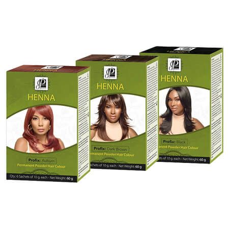 Profix Health & Beauty Profix Organics Henna Permanent Powder Hair Colour 60g