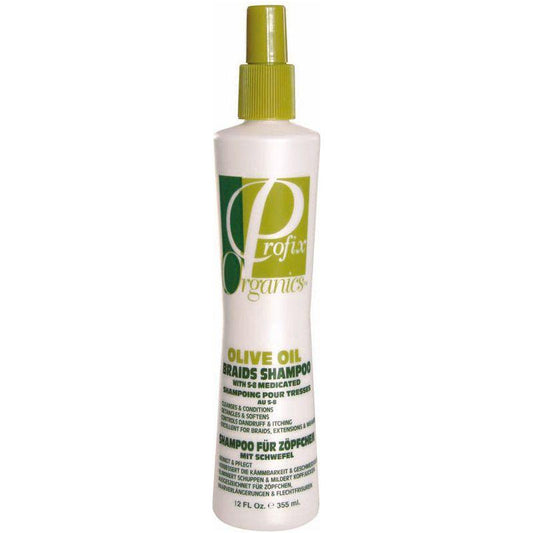 Profix Health & Beauty Profix Organics Olive Oil Braids Shampoo 355ml