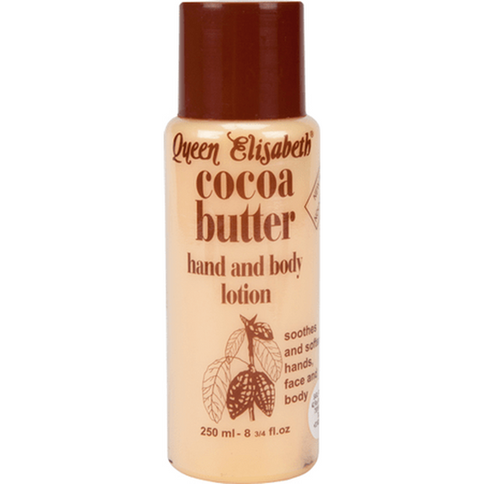 Queen Elisabeth Cocoa Butter Hand and Body Lotion 250ml | gtworld.be 