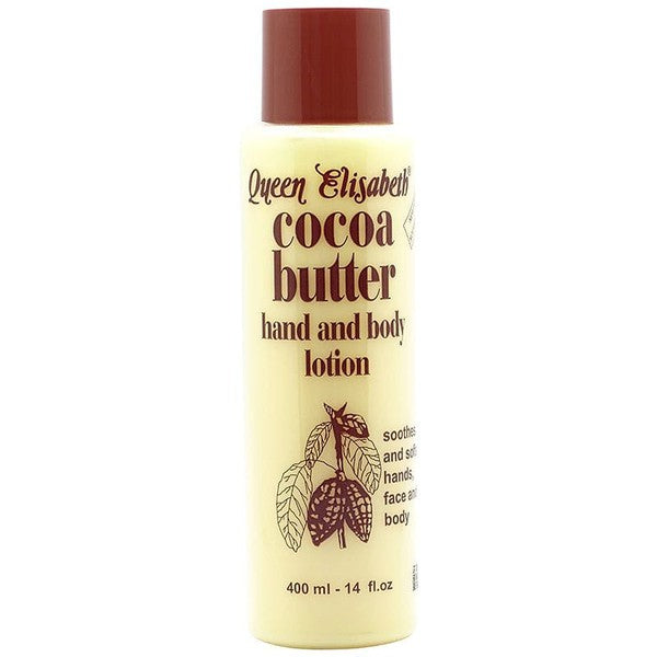 Queen Elisabeth Cocoa Butter Hand and Body Lotion 400ml | gtworld.be 