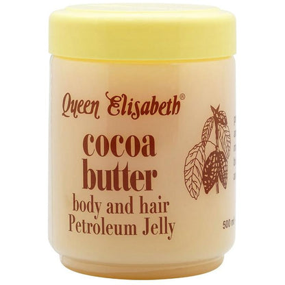 Queen Elisabeth Cocoabutter Body and Hair Petroleum Jelly 500ml