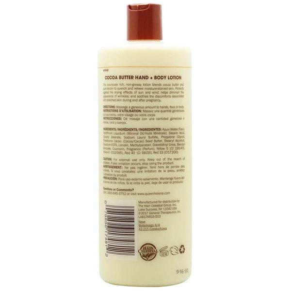 Queen Helene Health & Beauty Queen Helene Cocoa Butter Hand and Body Lotion 946ml