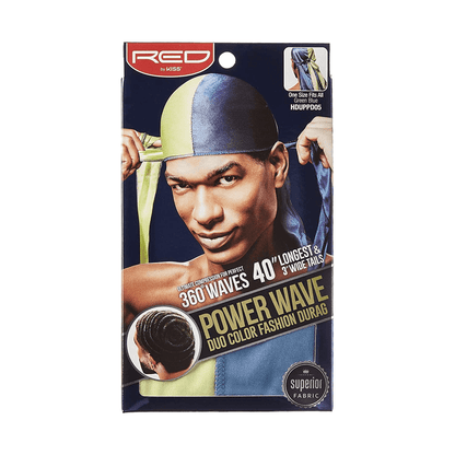 Red by Kiss Health & Beauty Green/ Navy RED By Kiss: Power Wave DUO Durag