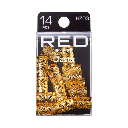 Red by Kiss Health & Beauty HZ03#14pcs Red by Kiss Classy Braid Charms