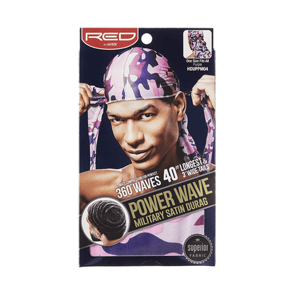 Red by Kiss Health & Beauty Purple RED By Kiss: Power Wave Military Durag