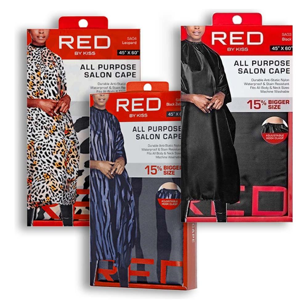 Red by Kiss Health & Beauty Red By Kiss All Purpose Salon Cape