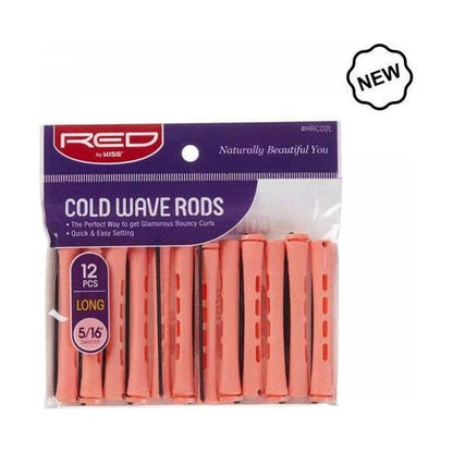 Red by Kiss Health & Beauty Red By kiss Cold Wave Rods Long 1/4" 12pc