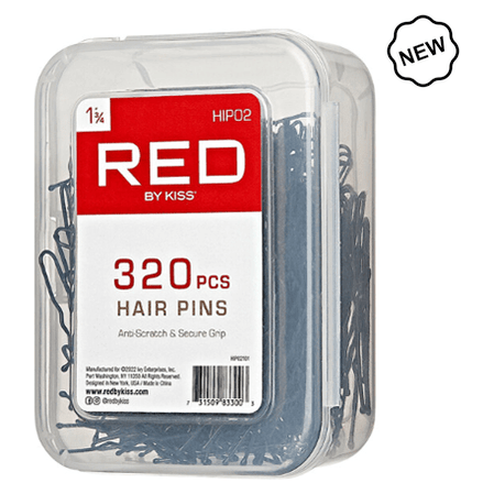 Red by Kiss Health & Beauty Red By Kiss Hair Pins 1 3/4 320 Pcs Black