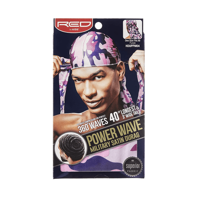 Red by Kiss Health & Beauty RED By Kiss: Power Wave Military Durag - Purple