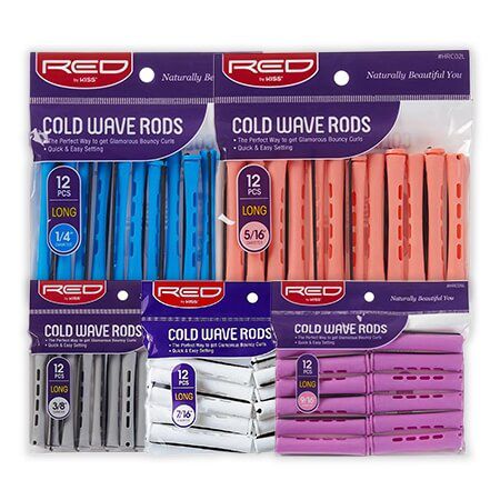 Red by Kiss Red By kiss Cold Wave Rods  Long 1/4" 12pc 