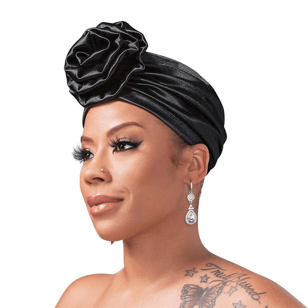 Red By Kiss Silky Luxe Keyshia Cole X Top Knot Turban - Black/Luxury | gtworld.be 