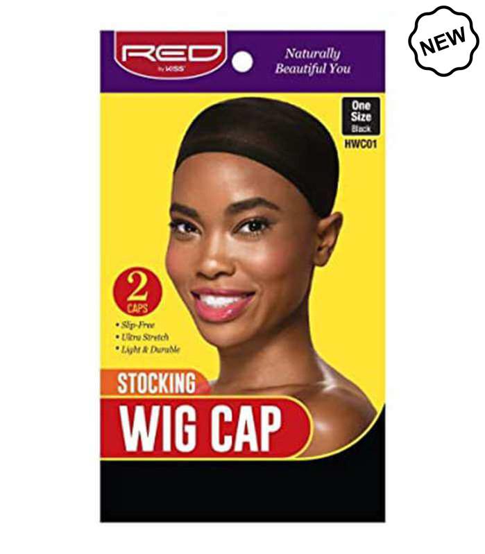 Red by Kiss Stocking Wig Cap 2pc - Black (HWC01) | gtworld.be 