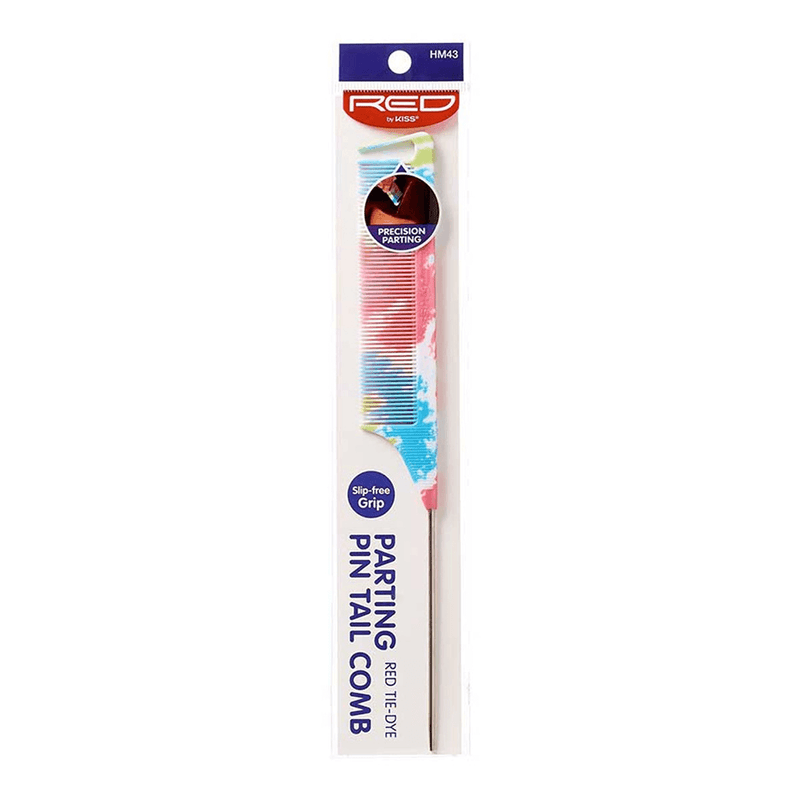 Red By Kiss Tie-Dye Parting Pin Tail Comb HM43 | gtworld.be 