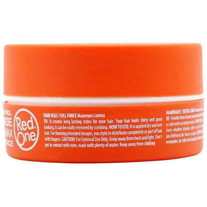 Red One Health & Beauty RED ONE Aqua Hair Gel Wax Orange 150ml