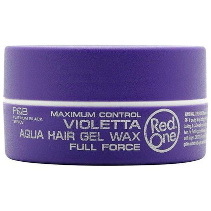 Red One Health & Beauty RED ONE Aqua Hair Gel Wax Violetta 150ml