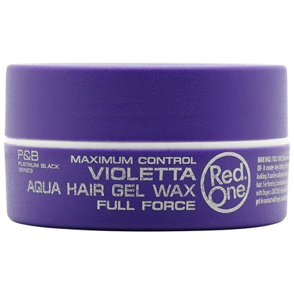 RED ONE Aqua Hair Gel Wax Violetta 150ml | gtworld.be 