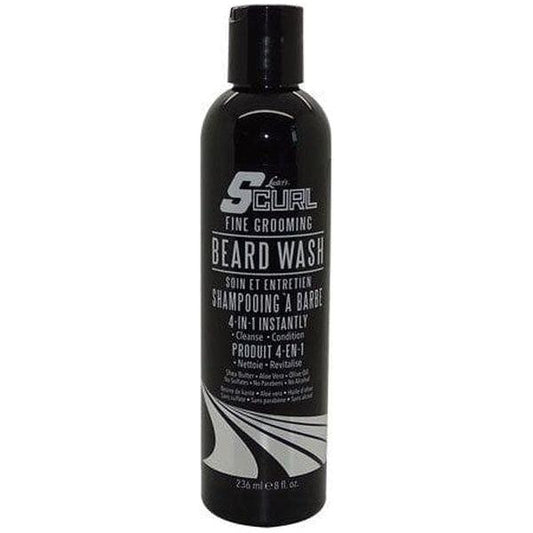 S Curl Health & Beauty Luster'S S-Curl Beard Wash 236Ml