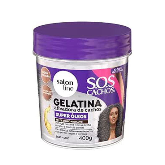 Salon Line Health & Beauty Salon Line SOS Cachos Mix De Óleos Hair Gelatin 400g