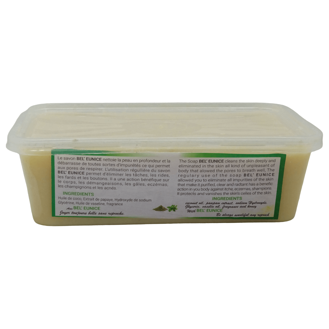 SAVON BEL'EUNICE Health & Beauty Savon Bel'eunice Gommage Body Soap 600g